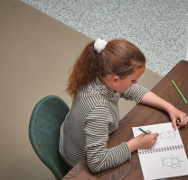 Forbo Sphera Energetic 53202 confetti concrete фото 2 | FLOORDEALER